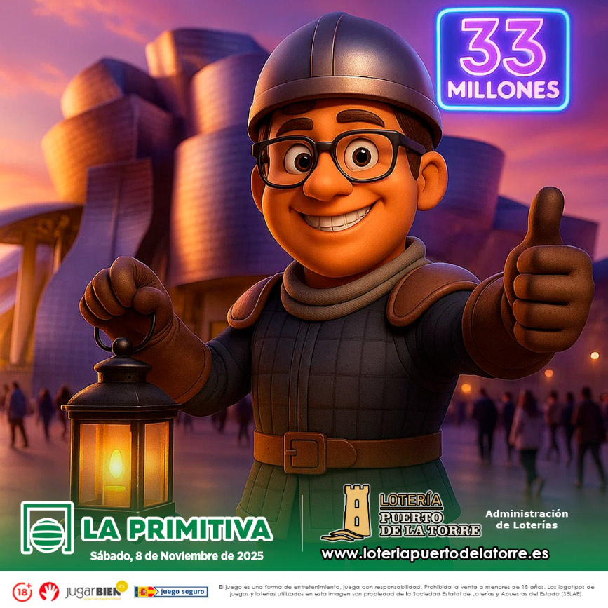 Próximo Sorteo de La Primitiva Bote 33 MILLONES