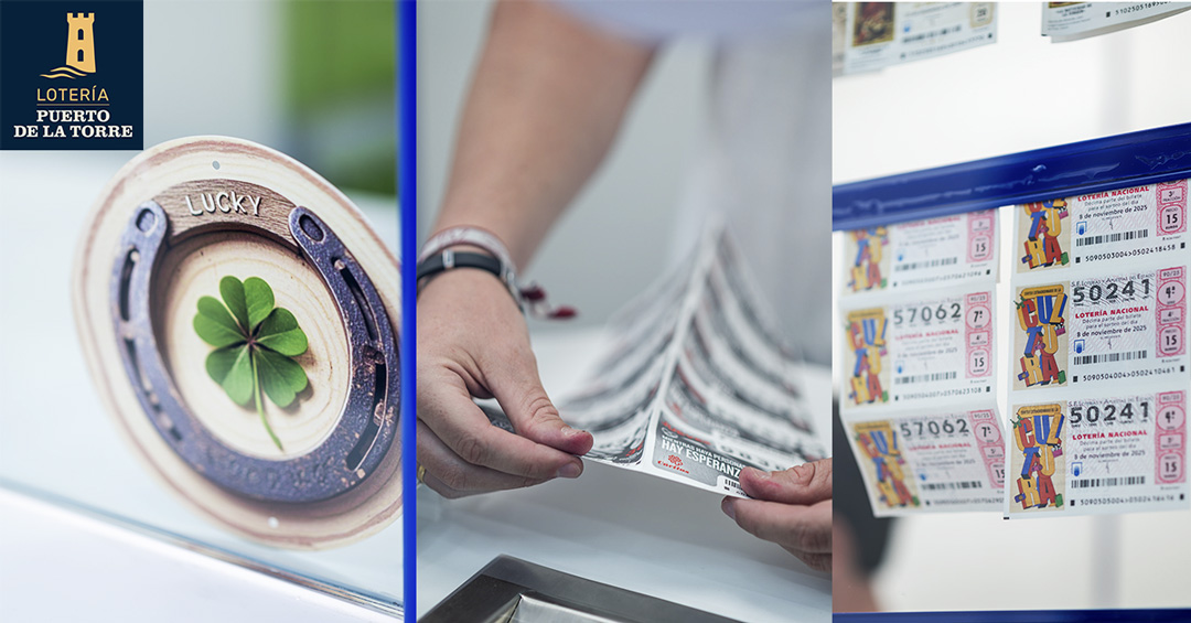 Compra de Loteria Segura y Oficial en Administración Oficial de Lotería Puerto de la Torre Málaga