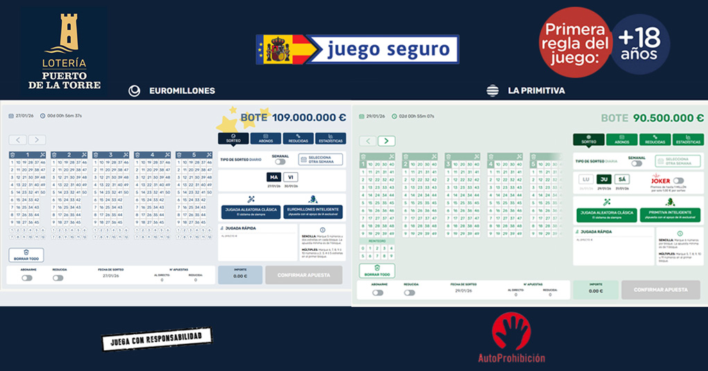 Despide Enero por todo lo alto: Botes de Euromillones, Primitiva y los Sorteos de Inicios de Febrero 2026