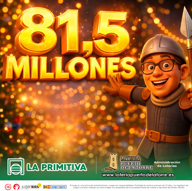 Millones de euros al décimo te esperan - Compra segura y oficial en Lotería Puerto de la Torre
