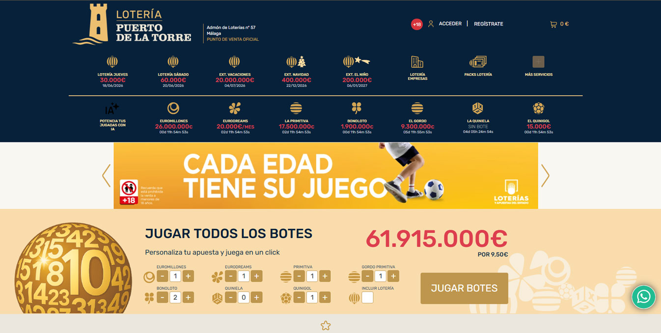 Sorteos extraordinarios de verano los botes semanales y el esperado arranque de la campaña de Navidad