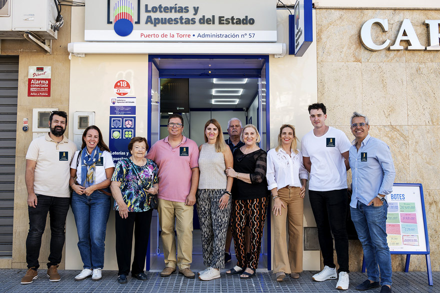ADMINISTRACIÓN NACIONAL OFICIAL Nº 57 DE LOTERÍAS Y APUESTAS DEL ESTADO - PUERTO DE LA TORRE MÁLAGA