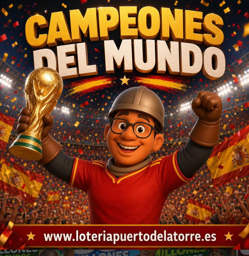 Adquiere o compra Loteria con nosotros y gana lo que nuestros Campeones del Mundo 2026