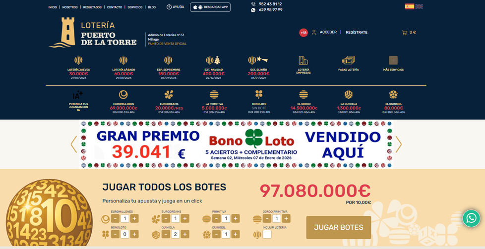 Bote de 97.080.000€ por 10€