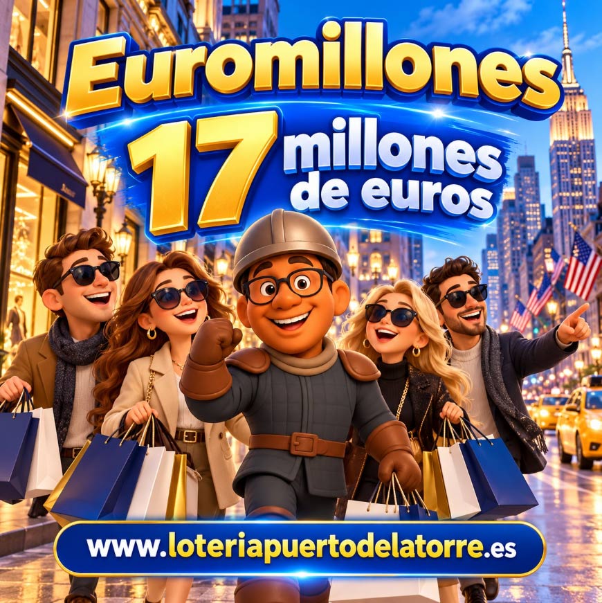 17 Millones de Premio en Euromillones